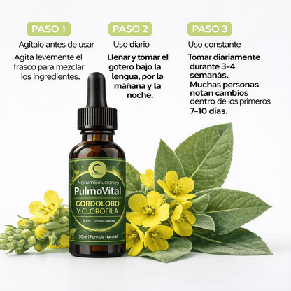PulmoVital | Gotas para los pulmones